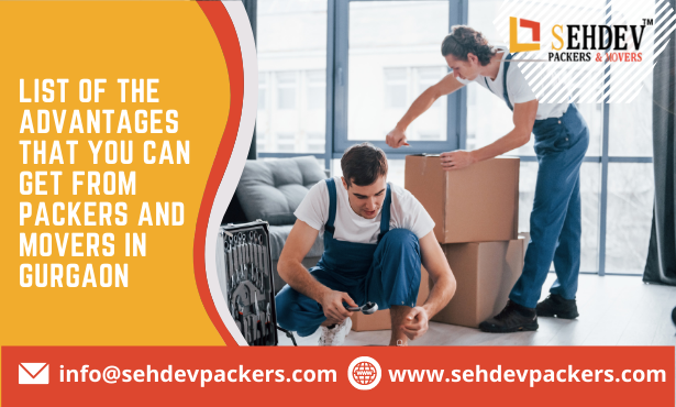 advantages of packers and movers in gurgaon